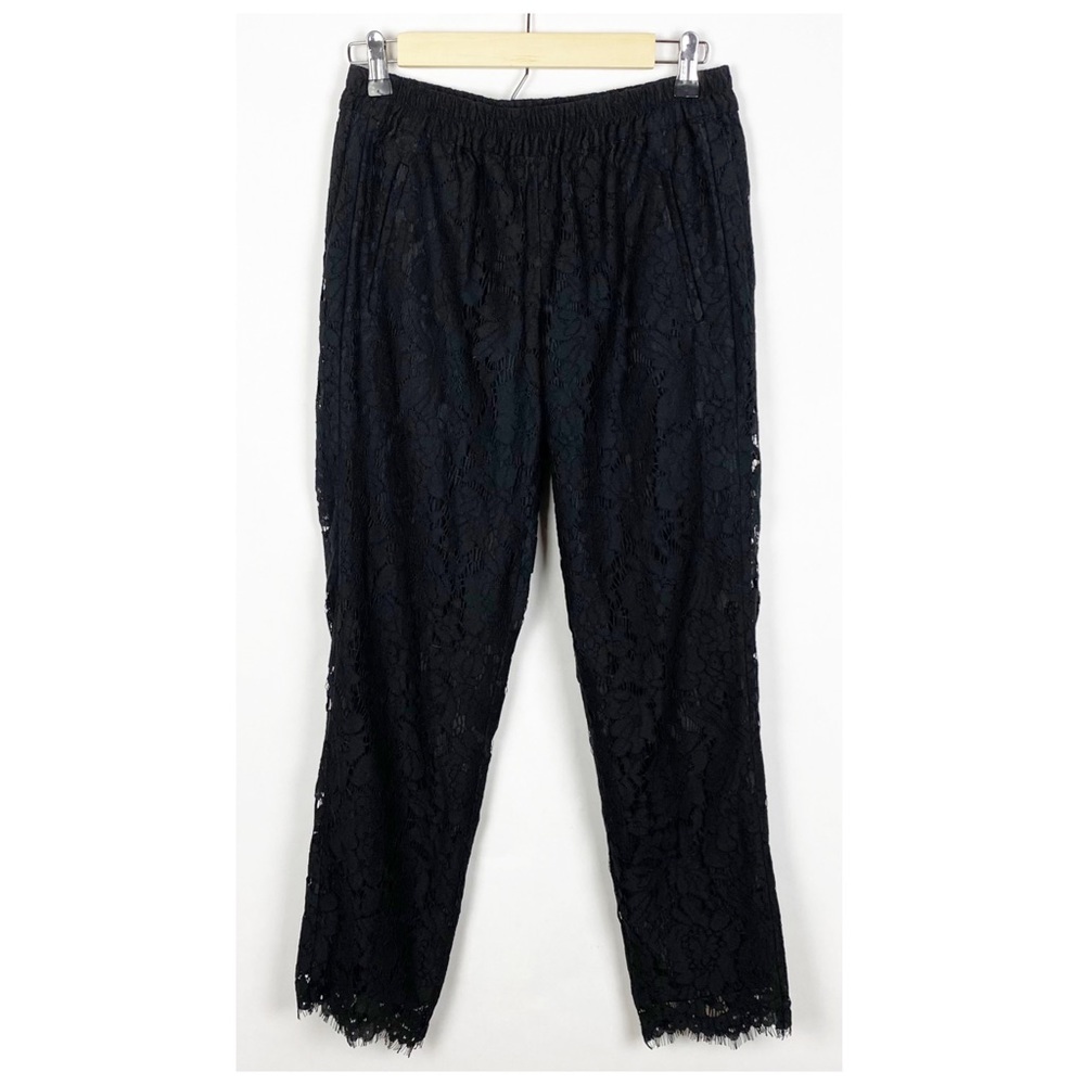 J Crew Peyton Black Lace Pants - Picture 5 of 10